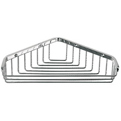 PORTE SAVON GRAND HOTEL PANIER D'ANGLE 27 CM CHROME