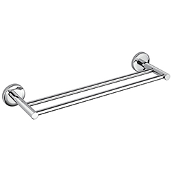 PORTE SERVIETTE GRAND HOTEL DOUBLE 60 CM CHROME