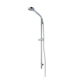 #BARRE DE DOUCHE HOCKEY COMPLETE D25 H 87 CM CHROME
