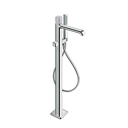 #MITIGEUR BAIN DOUCHE SUR PIED ITALY POIGNEE CALACATTA