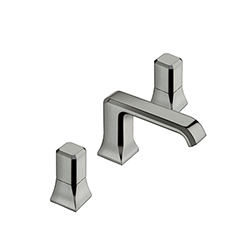 #MELANGEUR LAVABO 3 TROUS ITALY POIGNEE METAL BR AV/ VIDAGE UP & D