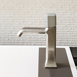 #MITIGEUR LAVABO ITALY REGULAR POIGNEE QUARTZ VE AVEC VIDAGE UP&DOWN