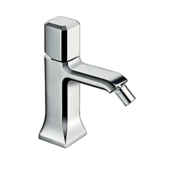 #MITIGEUR BIDET ITALY POIGNEE CHROME AVEC VIDAGE UP & DOWN