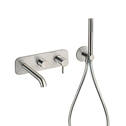 MITIGEUR IX INOX 316 BAIN DOUCHE MURAL 2 SORTIES AC DOUCHETT EX IX112