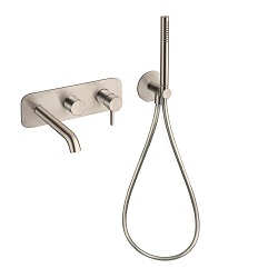 #MITIGEUR IX INOX 316 BAIN DOUCHE MURAL 2 SORTIES AVEC DOUC***IX102