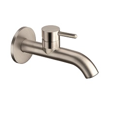 MITIGEUR IX INOX 316 LAVABO MURAL COMPLET REGULAR AVEC VIDAGE UP&DOWN