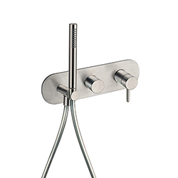 MITIGEUR IX INOX 316 DOUCHE ENCASTRE 2 SORTIES AC DOUCHETTE EX IX618