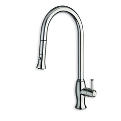 EVIER RETRO CANOVA AVEC DOUCHETTE BI-JETS CHROME