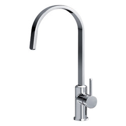 EVIER PREMIUM UNIC BEC PLAT CHROME