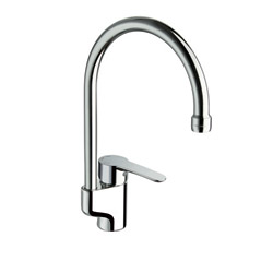 EVIER NEW DAY BEC HAUT CHROME