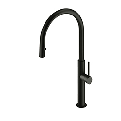 MITIGEUR CUISINE AVEC DOUCHETTE PULL DOWN MONOJET BLACKMAT