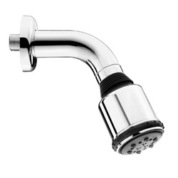 BRAS DE DOUCHE LIO GIO 3 JETS ANTICALCAIRE CHROME