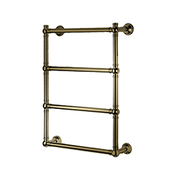 SECHE SERVIETTE RETRO 4 BARRES ARMONIA ELECTRIQUE OR BROSSE