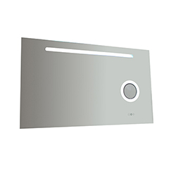 #MIROIR FORM 21 W +GROSSISSANT 100-70 CM ANTIBUEE INTSENSITIF