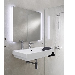 MIROIR LEDS 70-60 CM 2 X 5 W***FIN
