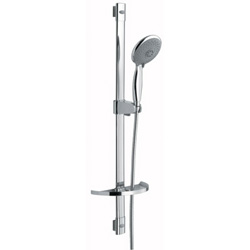 BARRE DE DOUCHE MINERVE OVALE CHROME