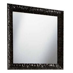 #MIROIR RETRO PARIGI 100-100 CM CADRE NOIR
