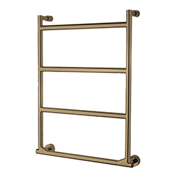 SECHE SERVIETTE SERENO ELEC 4 BARRES TAILLE M OR ROSE BROSSE