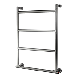 SECHE SERVIETTE SERENO ELEC 4 BARRES TAILLE M METAL BROSSE