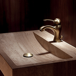 LAVABO MUSEO VIEUX BRONZE +VIDAGE