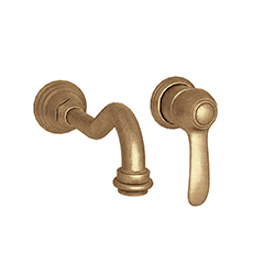 LAVABO MUSEO MURAL 2 TROUS ENCASTRE VIEUX BRONZE