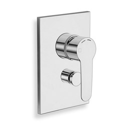 $ DOUCHE NEW DAY ENCASTREE COMPLET 2 SORTIES CHROME