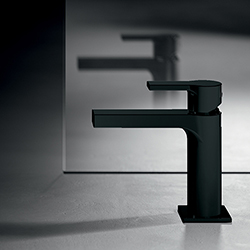 LAVABO OMEGA VIDAGE METAL BLACK MAT