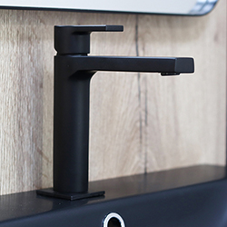 LAVABO MEDIUM OMEGA VIDAGE BLACKMAT 