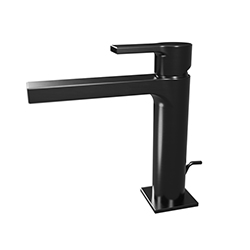 LAVABO OMEGA MEDIUM VIDAGE CHROME NOIR BROSSE