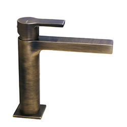 LAVABO MEDIUM OMEGA VIDAGE VIEUX BRONZE MAT