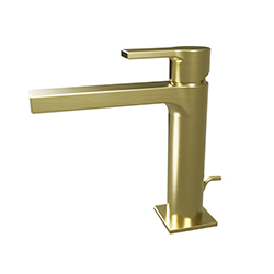 LAVABO OMEGA MEDIUM VIDAGE OR BROSSE