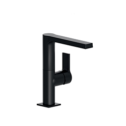 LAVABO MITIGEUR OMEGA POIGNEE LATERALE BLACKMAT 