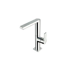LAVABO MITIGEUR OMEGA POIGNEE LATERALE CHROME