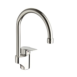 MITIGEUR LAVABO OPEN BEC HAUT C 3 VIDAGE PLASTIQUE CHROME