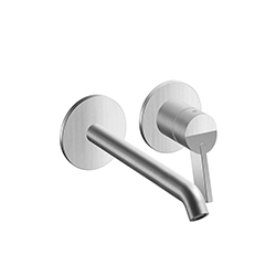 LAVABO MURAL PIEGA AVEC ROSACE INOX BEC 225