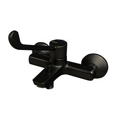 MITIGEUR BAIN DOUCHE POIGNEE PMR BLACK MAT