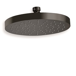 $ POMME DE DOUCHE LAITON RONDE D 19 CM NOIRE