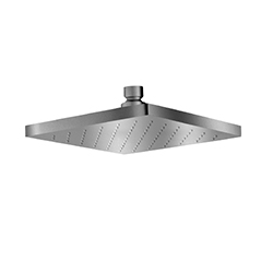 POMME DOUCHE CARREE 180*180 METAL BROSSE