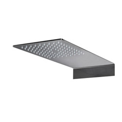 POMME DE DOUCHE SANDWICH INOX TABULA ENCASTREE 45-20 CM