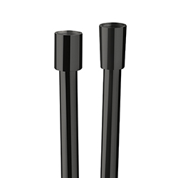 FLEXIBLE LISSE CHROME NOIR 