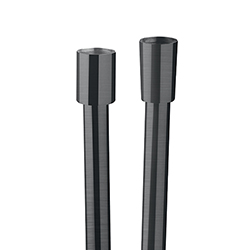 FLEXIBLE LISSE CHROME NOIR BROSSE