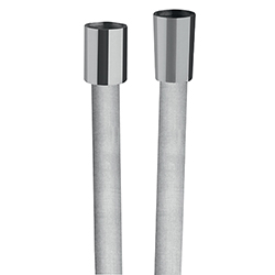 FLEXIBLE LISSE 150 CM METAL BROSSE