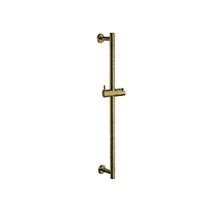 BARRE DE DOUCHE SEULE 60 CM VIEUX BRONZE