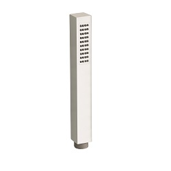 $ DOUCHETTE MONOJET ANTICALCAIRE CARREE BLANC