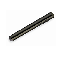 DOUCHETTE MONOJET RONDE ANTICALCAIRE METAL CHROME NOIR