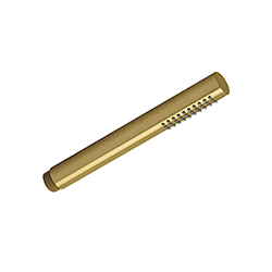 DOUCHETTE MONOJET RONDE ANTICALCAIRE METAL VIEUX BRONZE MAT