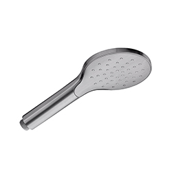 DOUCHETTE MONOJET RONDE METAL BROSSE
