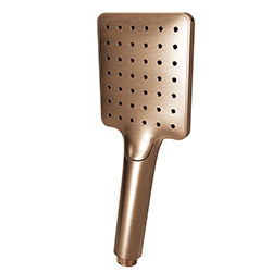 DOUCHETTE MONOJET CARREE OR ROSE BROSSE