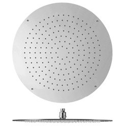 POMME DE DOUCHE SANDWICH CHROME PLAFOND ROND 44 CM