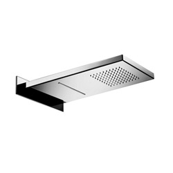$ POMME DE DOUCHE ENCASTREE 55/26 CM CARREE